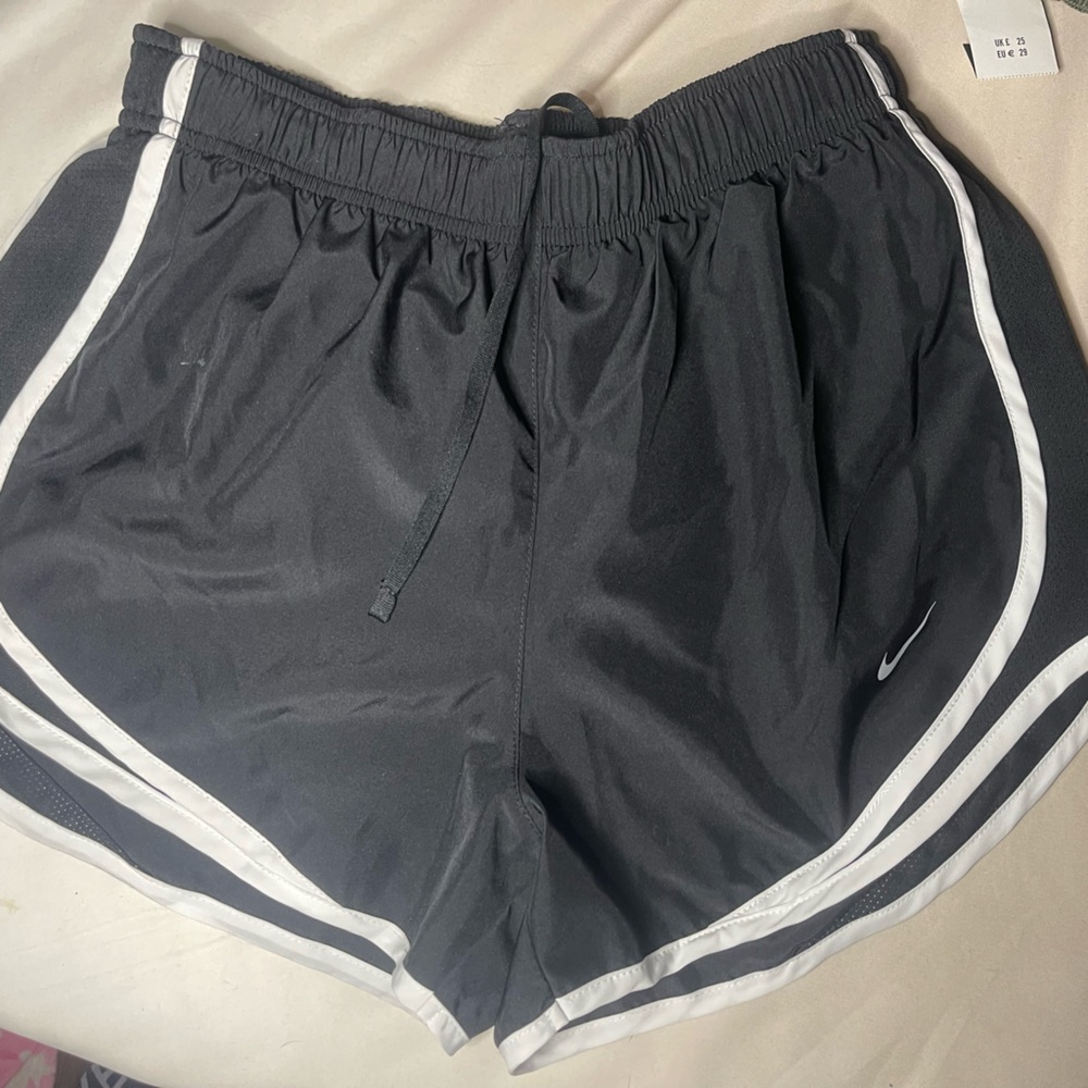 Black Nike athletic shorts